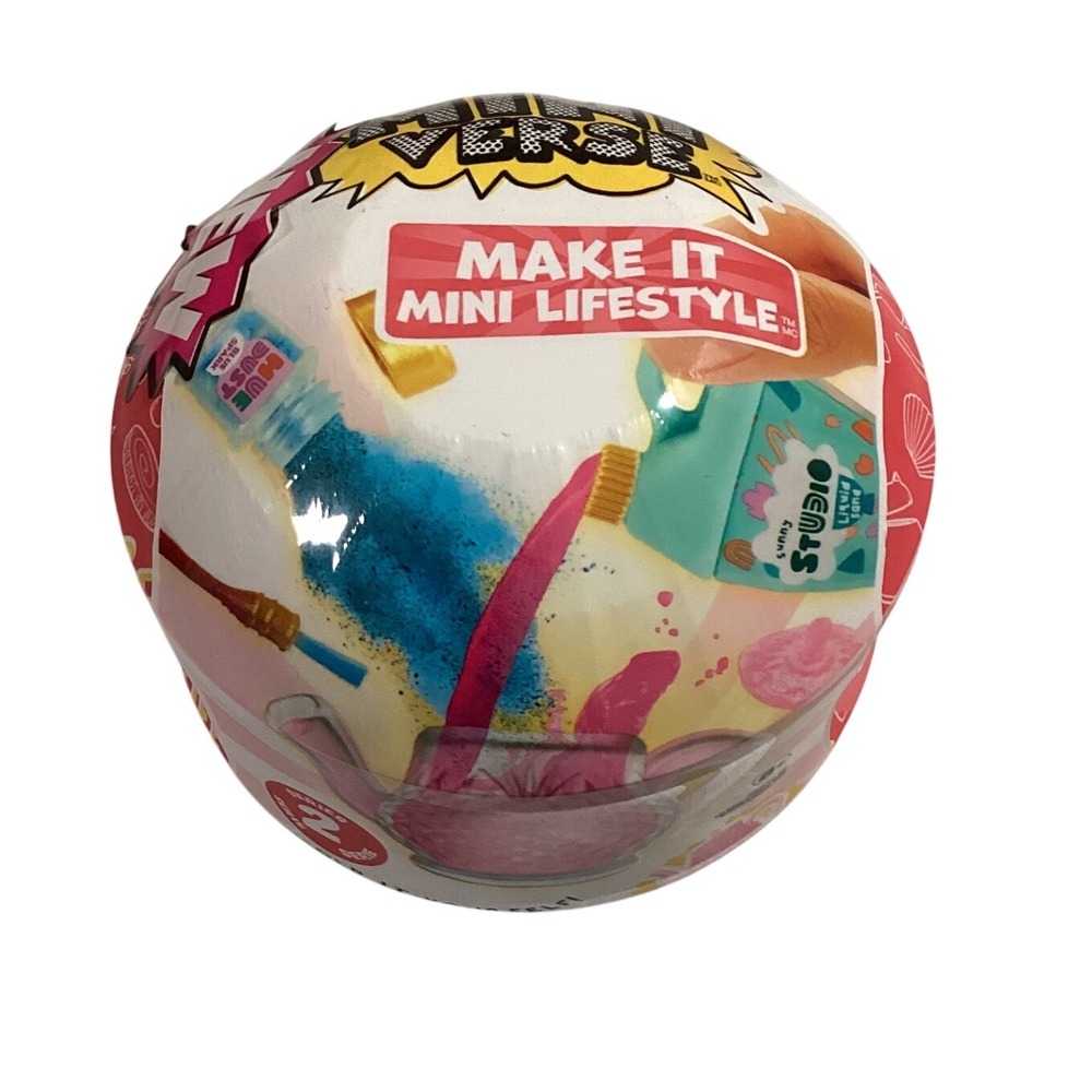 Mini Brands Make‎ It Mini Lifestyle Ball Toy Crafting Fun for Kids